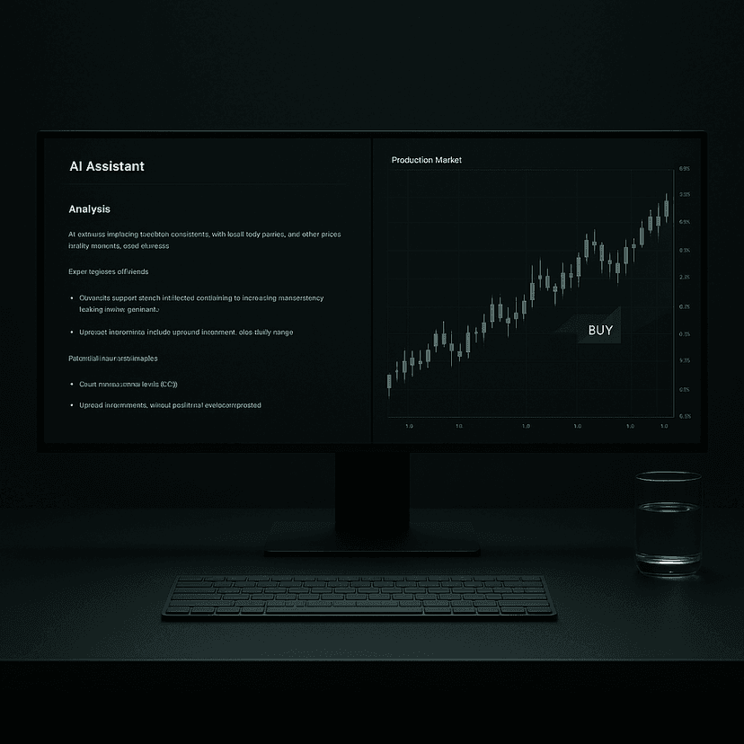 One screen, one conversation — Oracle processes everything and shows you what matters