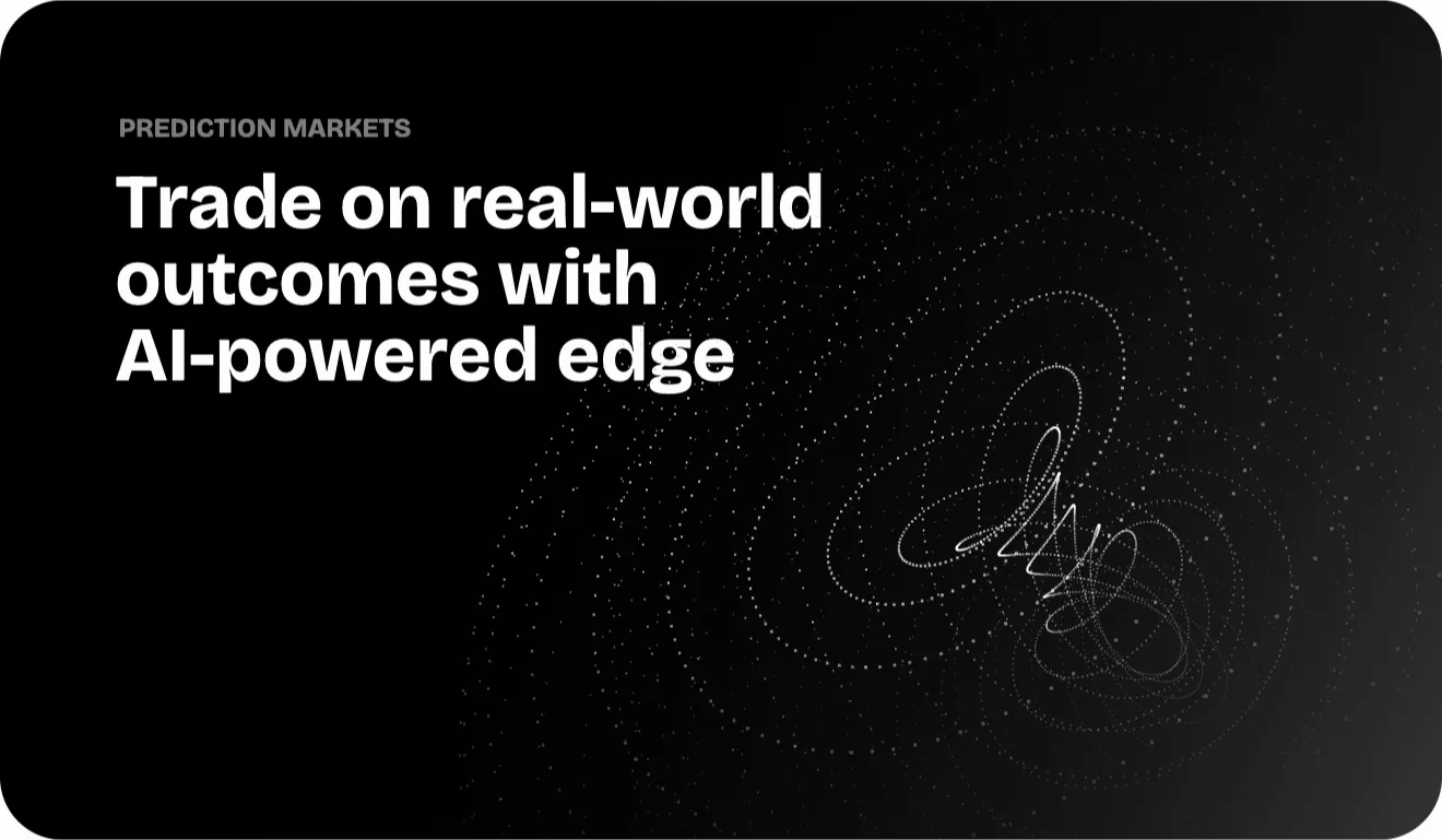 Prediction Markets — trade on real-world outcomes with an AI-powered edge